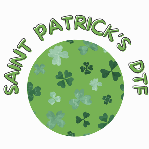 Saint Patrick's Day DTF Transfers Ready To Press