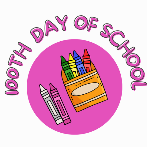 100th Day of School DTF Shirt Designs
