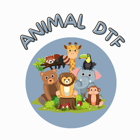 Animal DTF Transfers Ready To Press